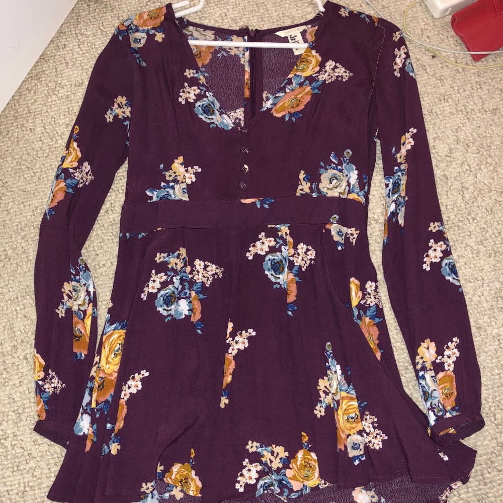 Forever 21 Floral romper